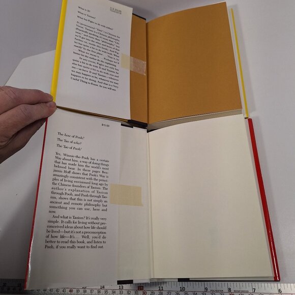 The Tao Of Pooh 1982 & The Te Of Piglet 1992 Hardcover Lot Benjamin Hoff - Picture 14 of 16